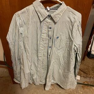 CINCH BUTTON DOWN - WOMENS